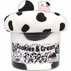 Cookies and Cream Cow Dope Slime