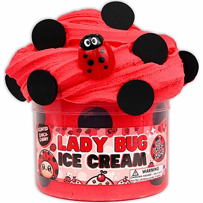 Ladybug Ice Cream