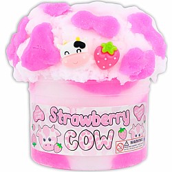 Strawberry Cow Dope Slime