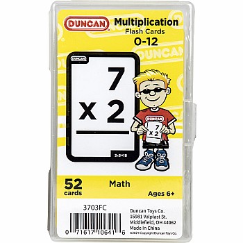 Flash Cards, Multiplication