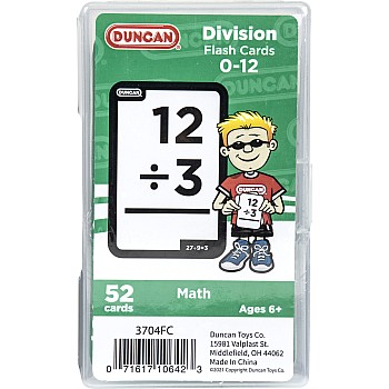 Flash Cards, Division
