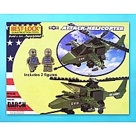 Attack Helicopter 140 Piece Construction Toy