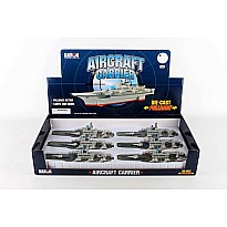 Aircraft Carrier Pullback 6 Piece Counter Display