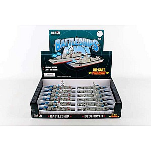 Battleship Pullback 12 Piece Counter Display