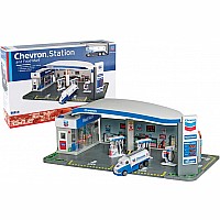 Chevron Gas Station Playset