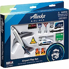 Alaska Airlines Airport Play Set New Livery