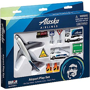 Alaska Airlines Airport Play Set New Livery