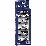 NYPD 5 Piece Vehicle Gift Set