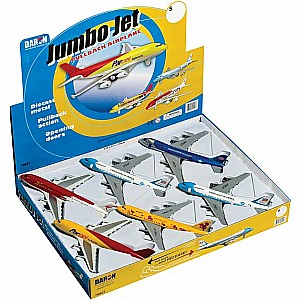 Jumbo Jet Pullback Die-cast