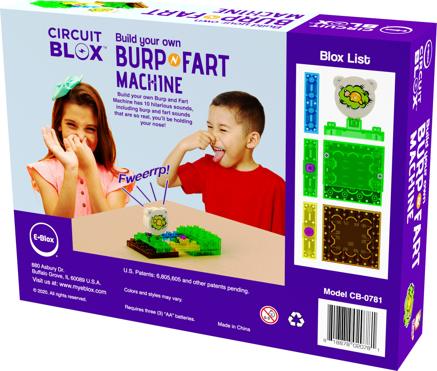 Circuit Blox Burp 'N Fart Machine