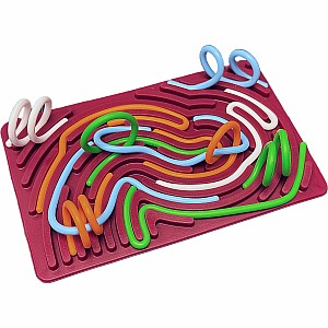 Noodle Doodle Sensory Activity Board - Ruby