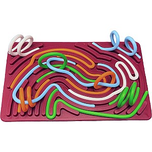 Noodle Doodle Sensory Activity Board - Ruby