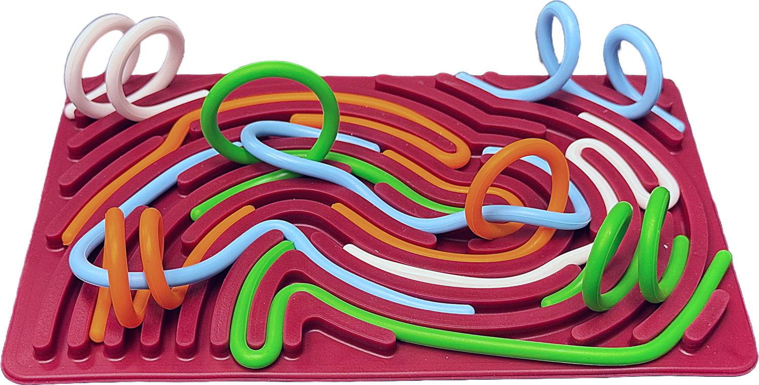 Noodle Doodle Sensory Activity Board - Ruby