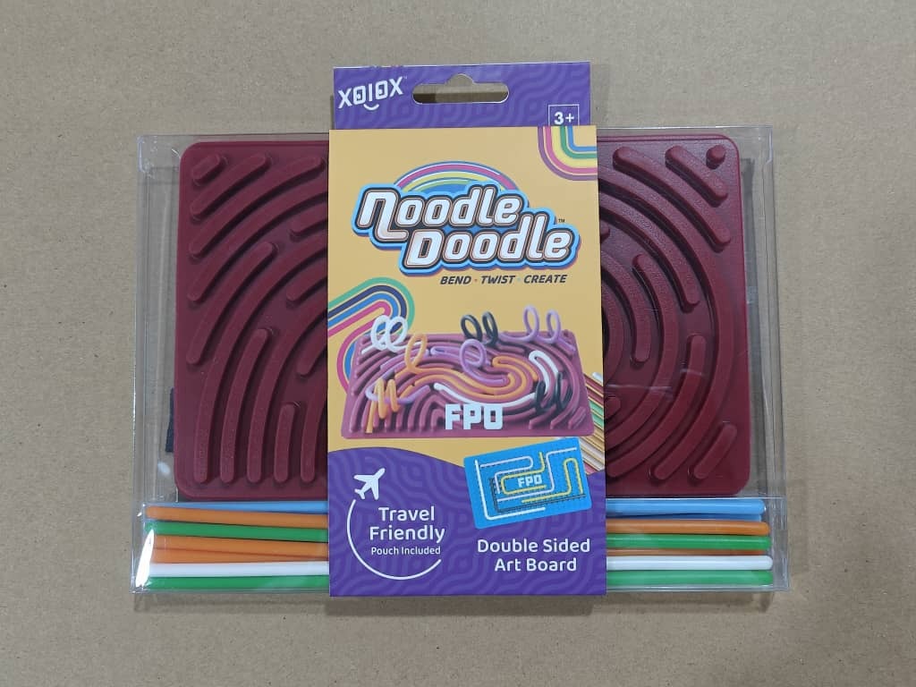 Noodle Doodle Sensory Activity Board - Ruby