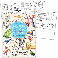 Learn to Draw Animals Art Book