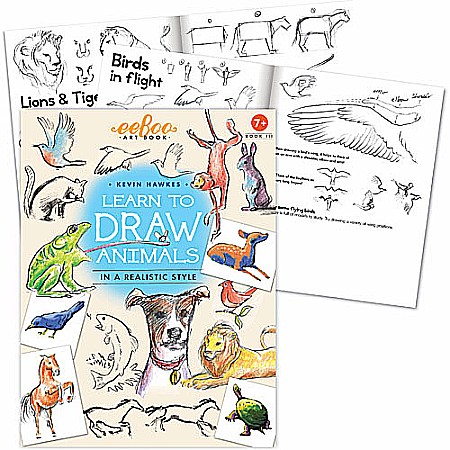 Learn to Draw Animals Art Book