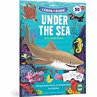 Learn to Draw Under the Sea (Art book with Stickers)