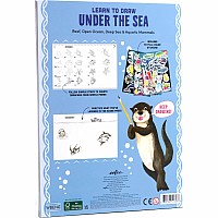 Learn to Draw Under the Sea (Art book with Stickers)