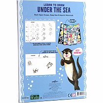 Learn to Draw Under the Sea (Art book with Stickers)