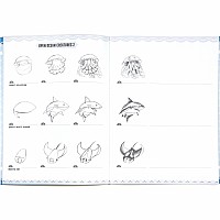 Learn to Draw Under the Sea (Art book with Stickers)