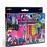 Color Pencils Magical Creatures Biggie 