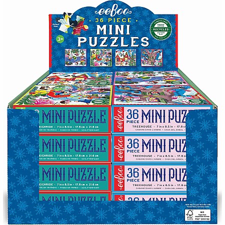 Woodland Holiday Puzzle (assorted)