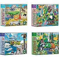 Wild Habitats 36 Piece Miniature Puzzle (assorted) 