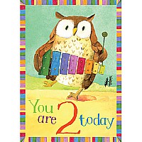 Owl 2 Birthday Card