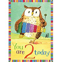 Owl 2 Birthday Card