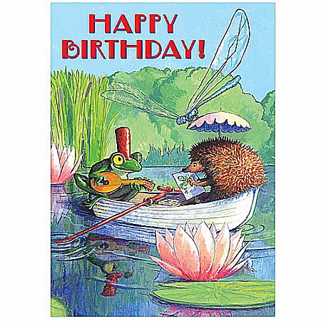 Boat Ride Birthday Card