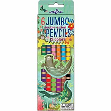 Otters 6 Double-Sided Pencils