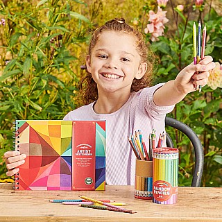 Rainbow Pencils (double-sided pencils - 25 pencils, 50 colors)