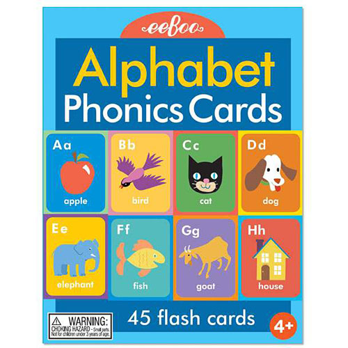 Alphabet Phonics Flash Cards (2ED) - The Toy Chest at the Nutshell