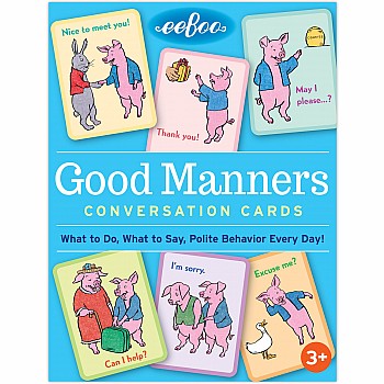 Good Manners Conversation Cards