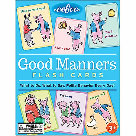 Good Manners Flash Cards (2ED)