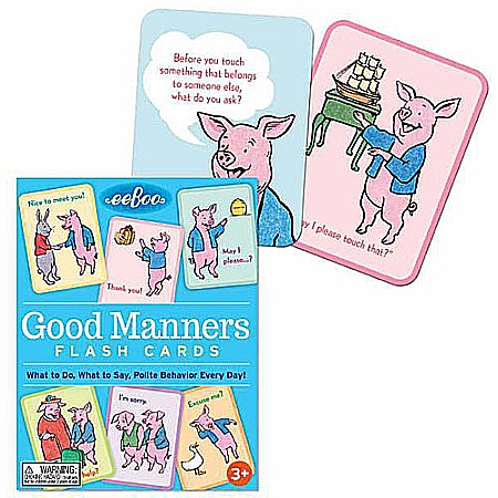 Good Manners Flash Cards (2ED)