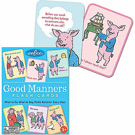 Good Manners Flash Cards (2ED)