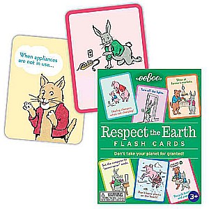Respect The Earth Flash Cards 