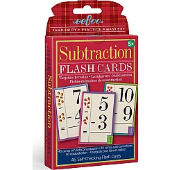 Flash Cards Subtraction 
