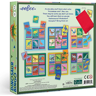 Dinosaur Bingo - eeBoo
