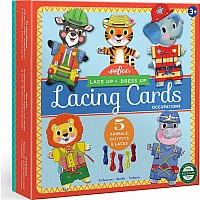 Lacing Cards Occupations Dress Up 