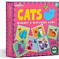 Cats Little Square Memory Game