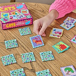 Cats Little Square Memory Game