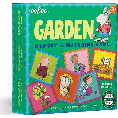 Garden Little Square Memory Game