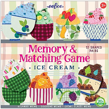 Ice Cream Memory & Matching Game