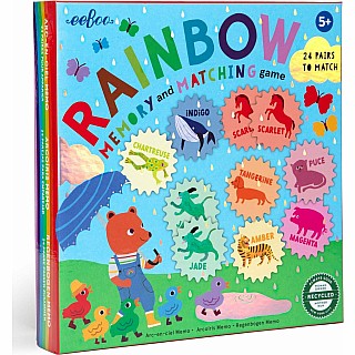 Rainbow Memory Matching Game