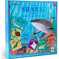 Sharks & Friends Shiny Memory Matching Game