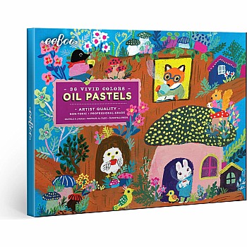 Yumi's Mushroom House 36ct Oil Pastels