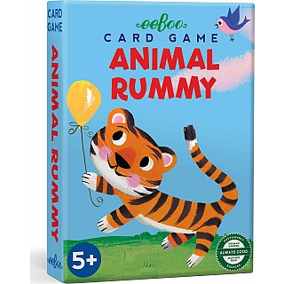 Animal Rummy Playing Cards