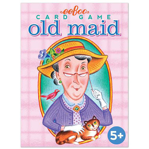 educator cards old maid